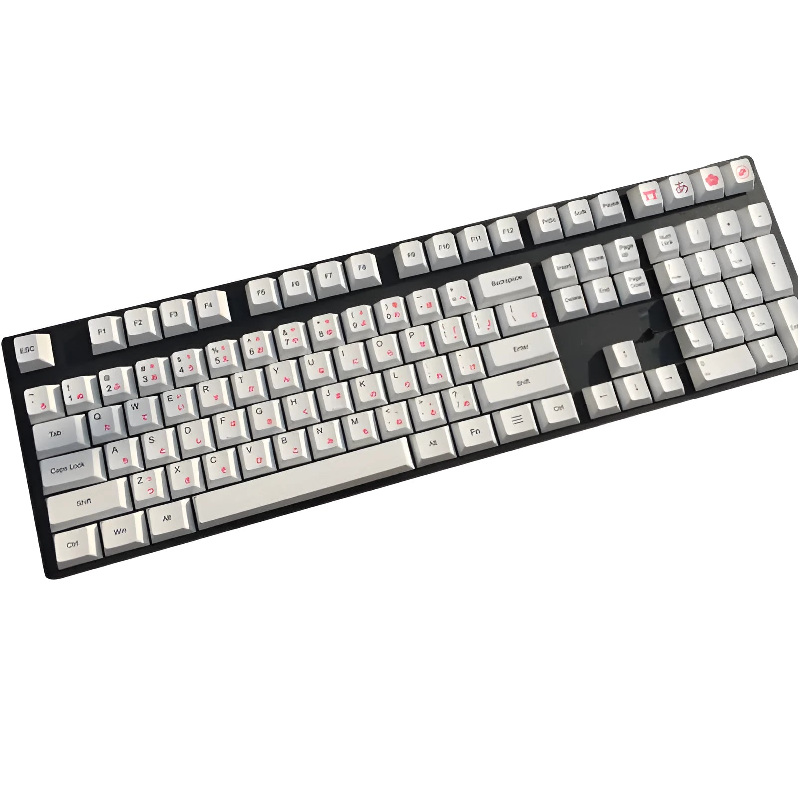 Japanese Russian Korean language PBT heat sublimation keycaps for mechanical keyboards