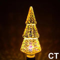 LED decorative light bulb with 3D firework projection effect and E27 screw base.