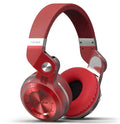 Bluedio T2 Plus wireless on-ear headphones in blue colour with headband and large ear cups
