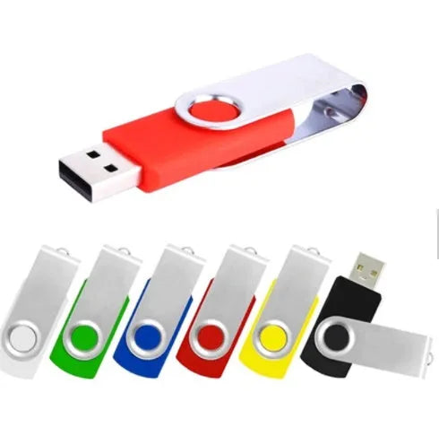 USB 3.0 metal mobile hard drive in silver finish with capacity options from 8GB to 128GB
