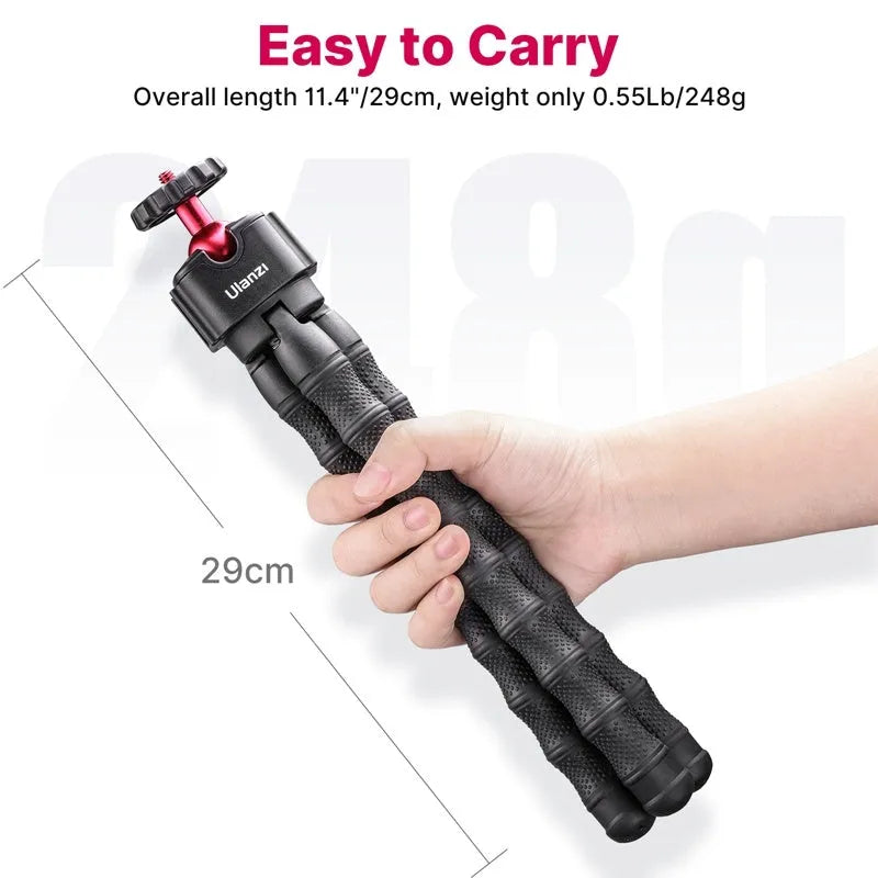 Multifunctional VLOG photography and video suite with a portable tripod in 2985 set colour.