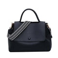 Atmospheric fashion handbag in fabric texture PU with crossbody strap, Beige colour
