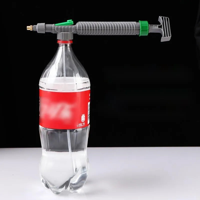 Universal watering sprayer nozzle attachment with 30cm tube for beverage bottles