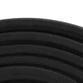 Black rubber sliding door seal strip for Toyota Hiace high roof van, 5 metres long