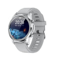 Youth2 black body temperature smart bracelet with zinc alloy case on a wrist.