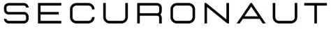 Astronaut robot camera in black with night vision two-way audio and motion detection for home security