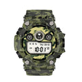 T6 Tactical Rugged Smart Watch in Black or Green with 1.3-inch touch screen on wrist.