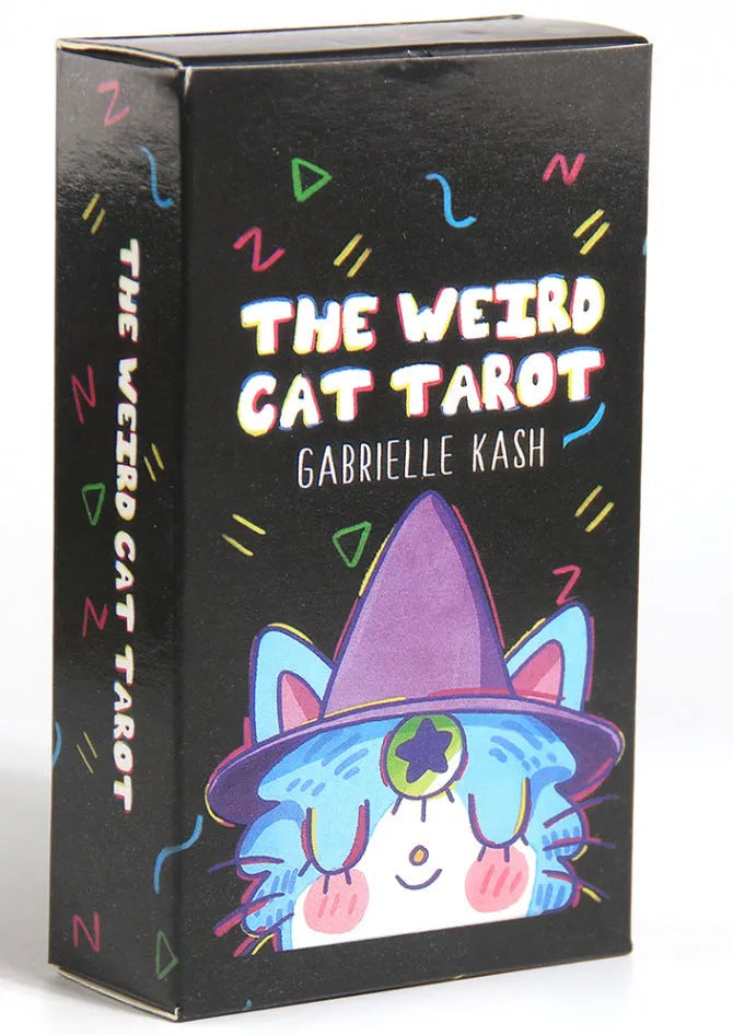 English Tarot Oracle Card Prism Card deck with coated paper cards in narrow and wide sizes