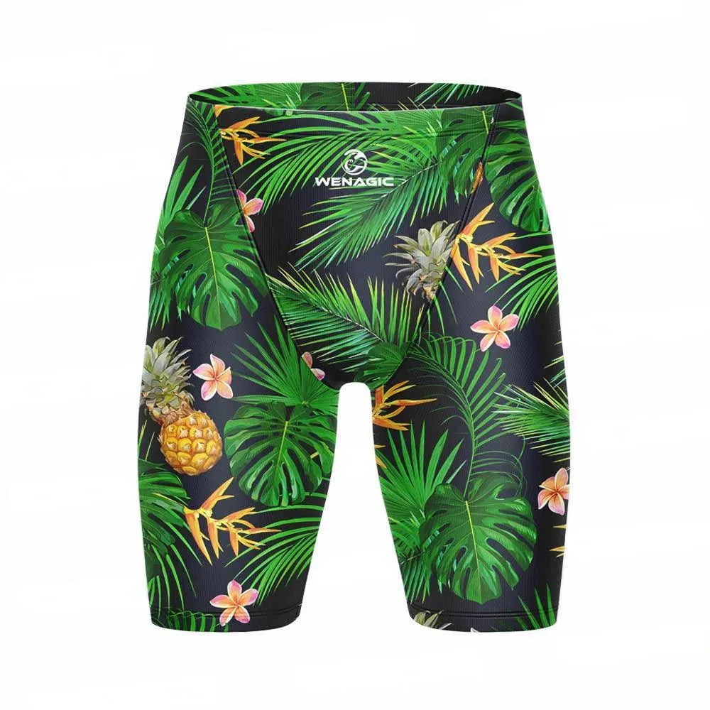 Adult unisex swimming briefs in Lycra-blend polyester fabric, shown in multiple colours.