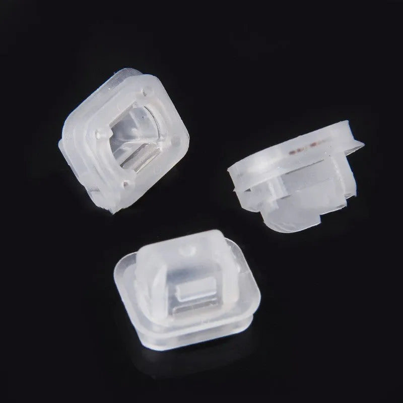 Transparent plastic interior panel fasteners for BMW 5 Series 7 Series E39 E38 vehicles