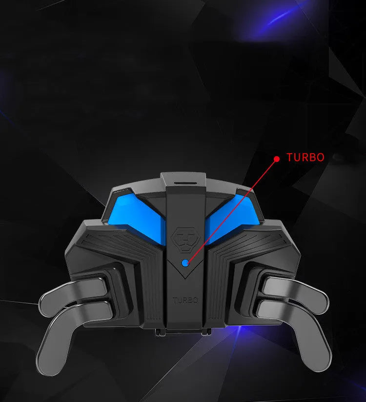 Black PS4 back button attachment with two rear paddles and a long 3m cable connected to a PS4 controller.