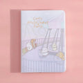 A6 waterproof plastic sleeve notepad diary with amusement park theme designs and PU soft cover