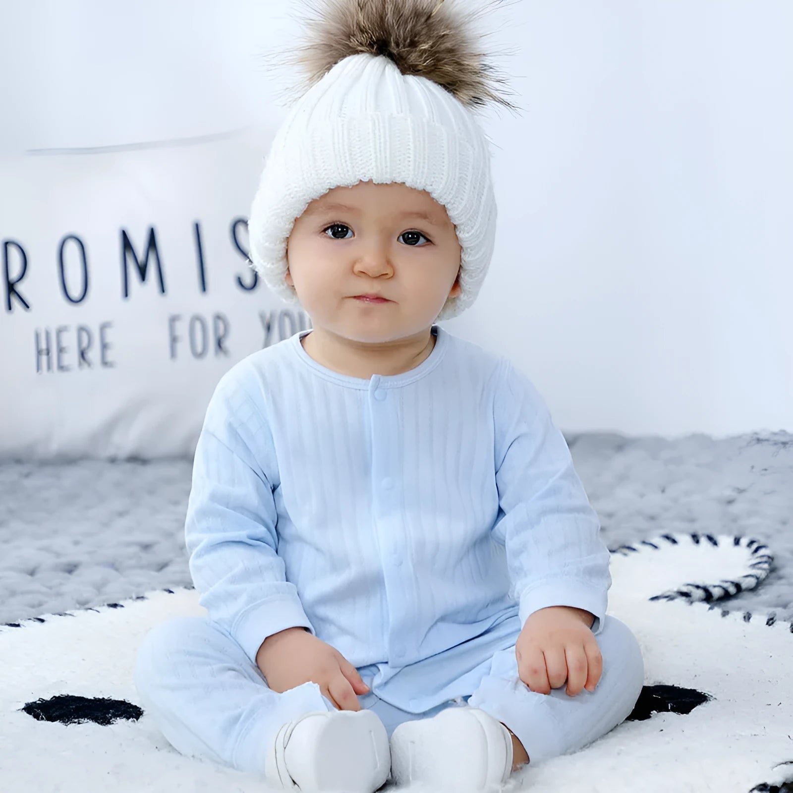 100% cotton baby onesie long sleeve spring autumn pajamas in pink blue white sizes 66-90cm