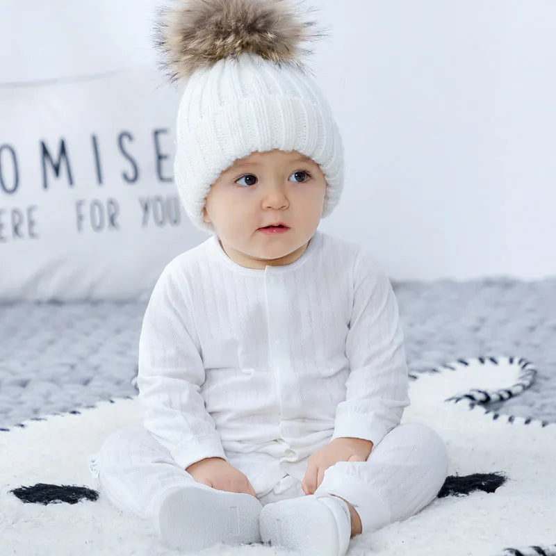 100% cotton baby onesie long sleeve spring autumn pajamas in pink blue white sizes 66-90cm