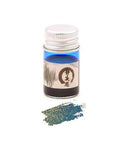 6ml high white glass bottle of antiquity solar terms gold powder dipping pen ink with aluminium cap.