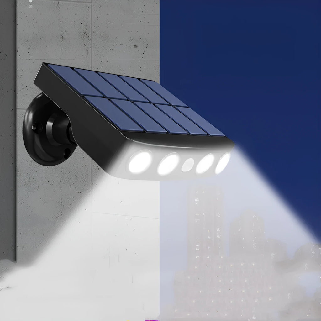 Outdoor security wall lamp with motion sensor for garden villa protection