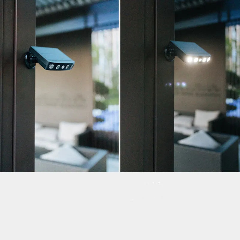 Outdoor security wall lamp with motion sensor for garden villa protection