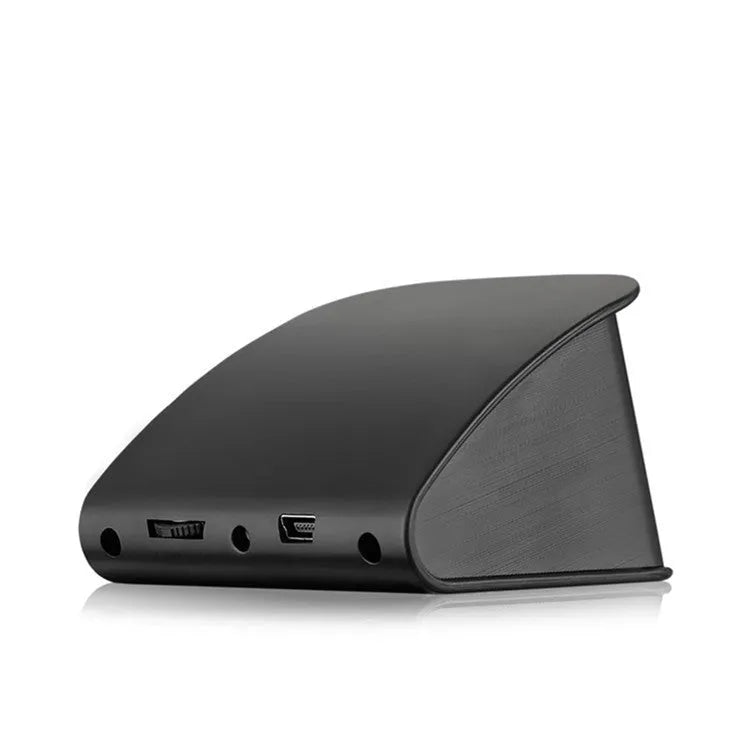 Black PC head-up display with HD LCD screen and GPS input for universal vehicle fit