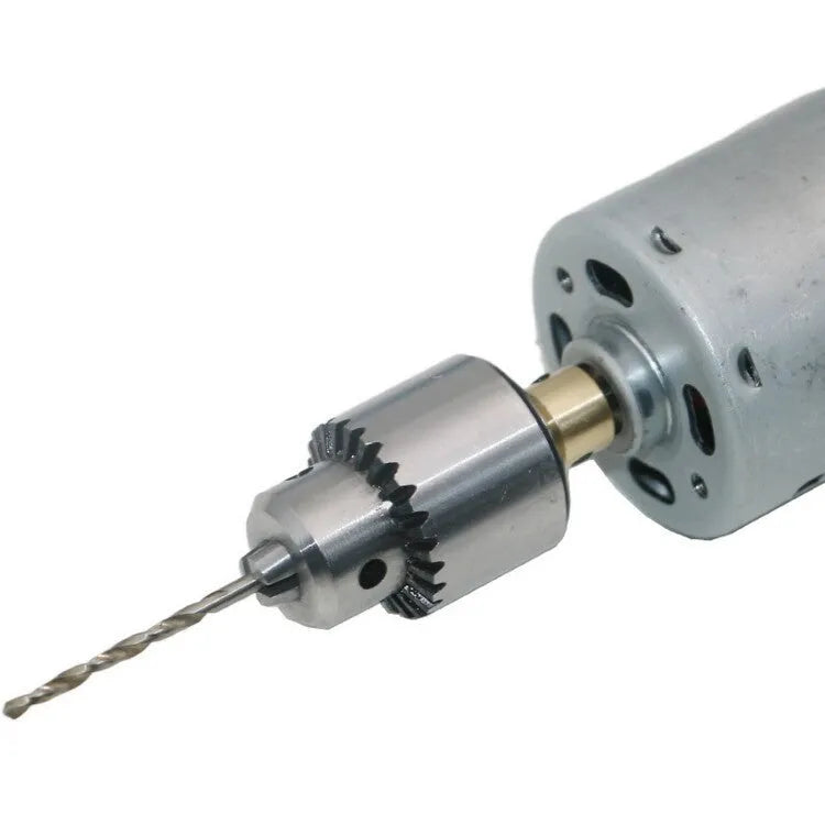 Four-piece hard alloy drill chuck set with 3.17mm tail hole for electric drills