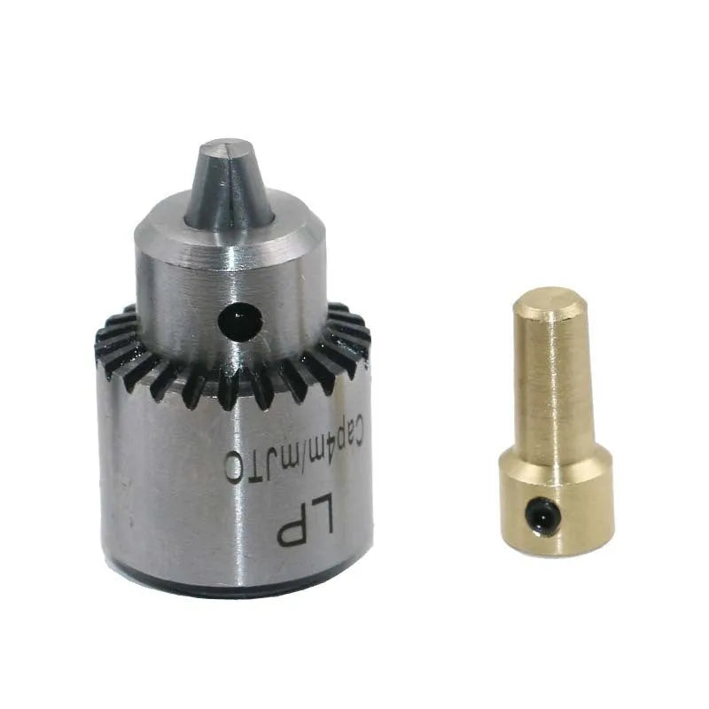 Four-piece hard alloy drill chuck set with 3.17mm tail hole for electric drills