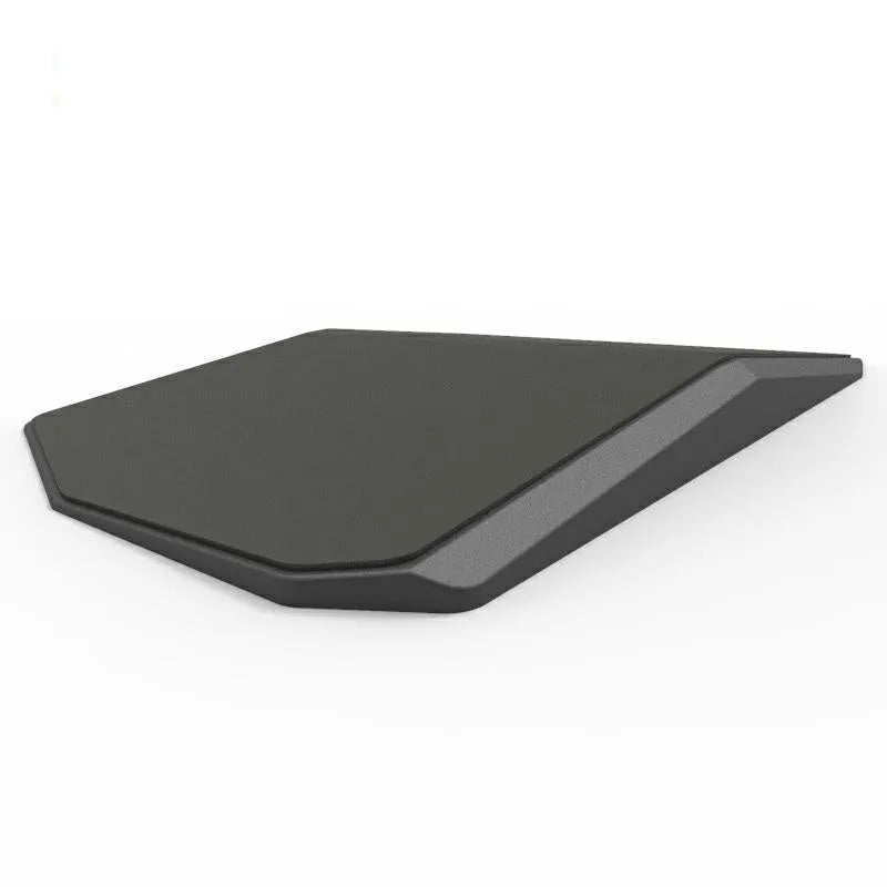 Creative Game Office Three-Dimensional Geometric Mouse Pad Black 35.8x21x2.8cm Honeycomb Support