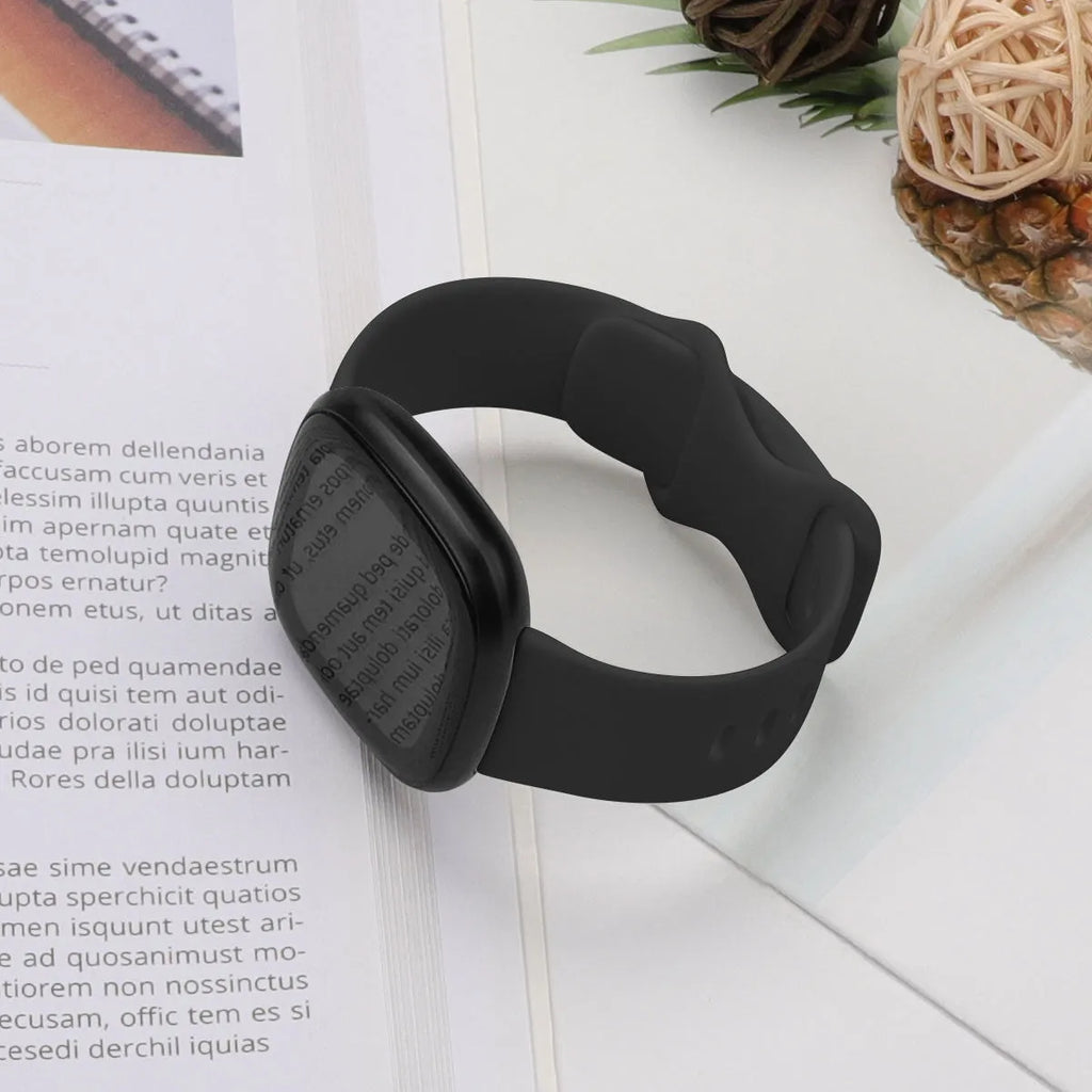 TPU silicone replacement strap for Fitbit Versa 3 smart watch in multiple colours