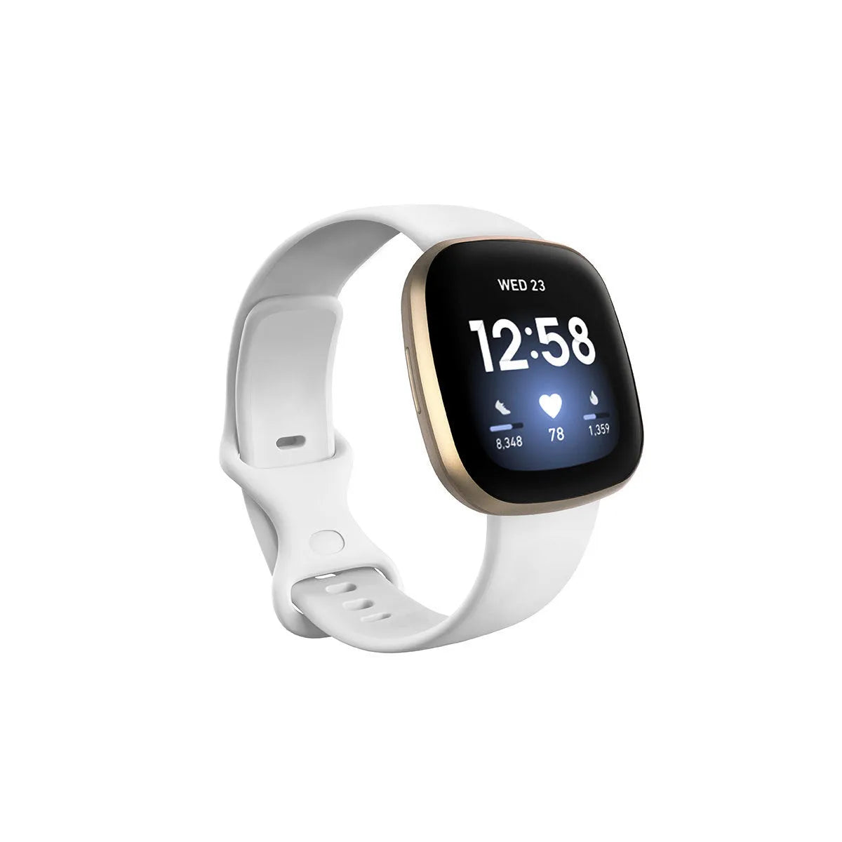 TPU silicone replacement strap for Fitbit Versa 3 smart watch in multiple colours