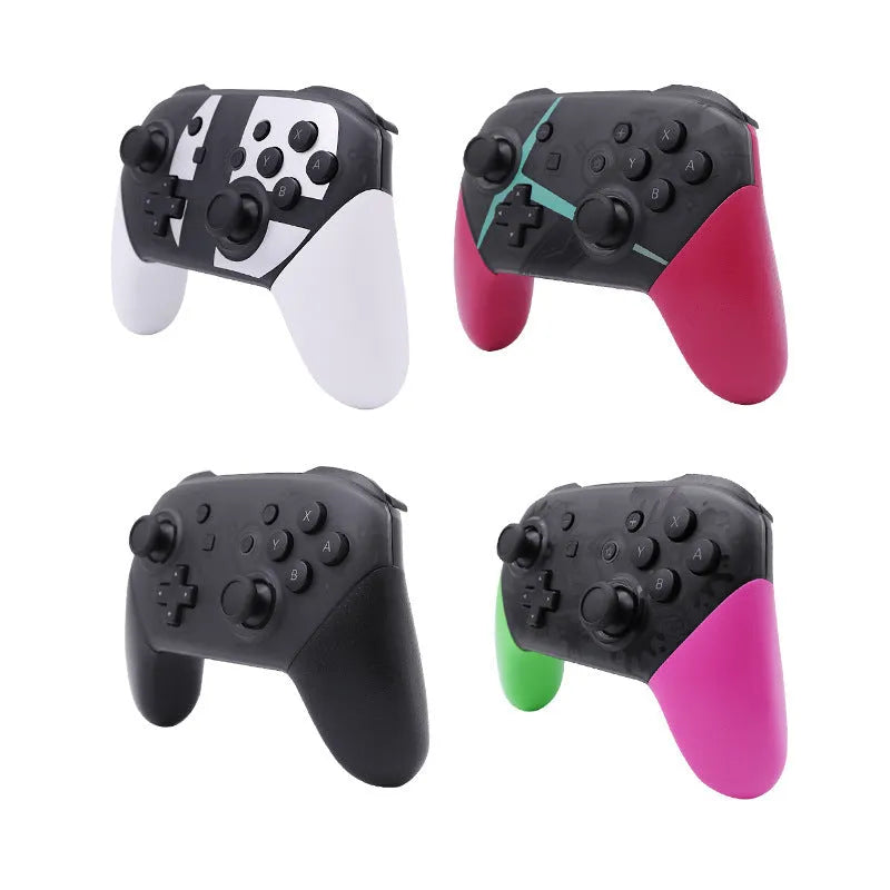 Black Switch PRO Wireless Bluetooth Gamepad controller for Nintendo Switch Lite with USB charging cable
