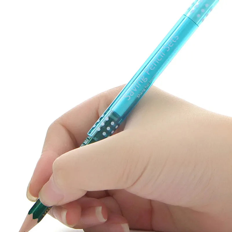9 cm pencil extender extension rod with five colour style options for extending short pencils