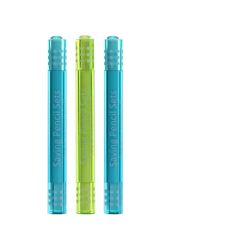 9 cm pencil extender extension rod with five colour style options for extending short pencils