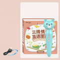 Little Oxford bilingual reading pen and story machine for children with sound and light features