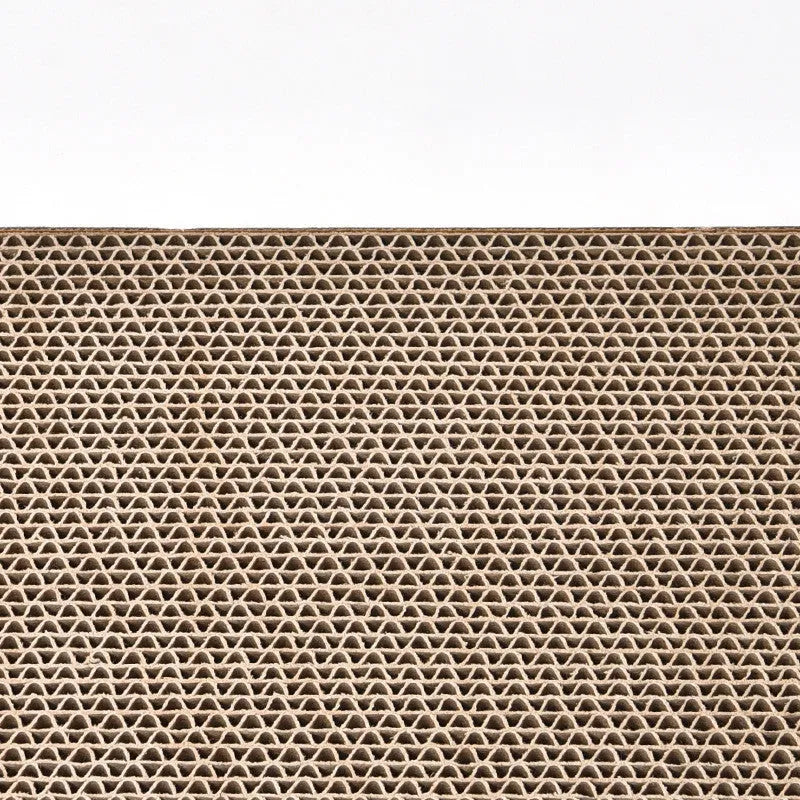 Yili corrugated cat scratching board in circular design, suitable for indoor cats to scratch and rest on.
