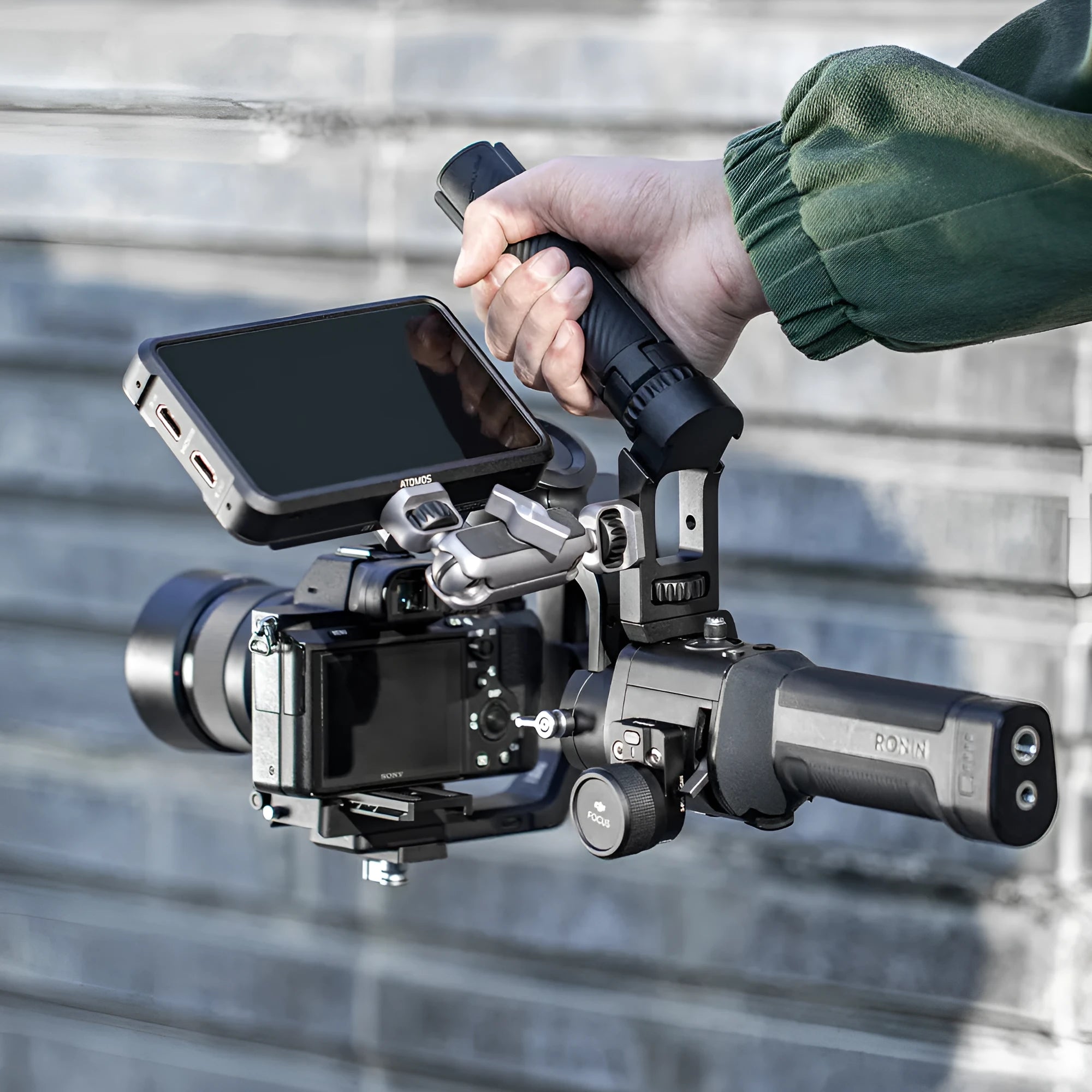 PGYTECH aluminium alloy pot holder accessory for DJI Ronin S and SC camera gimbals.