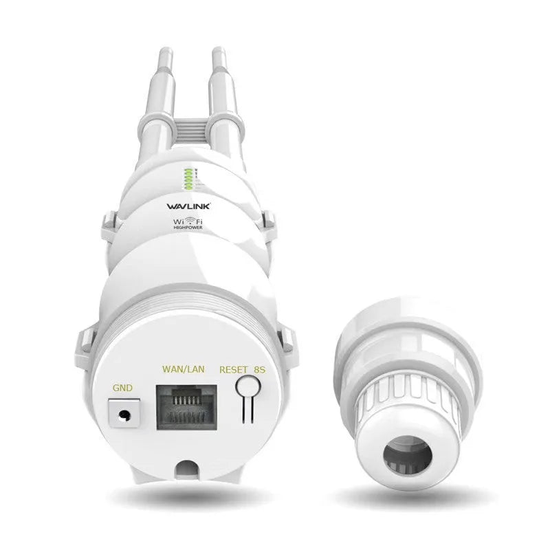 AC600 white outdoor wireless access point rangefinder with detachable antenna