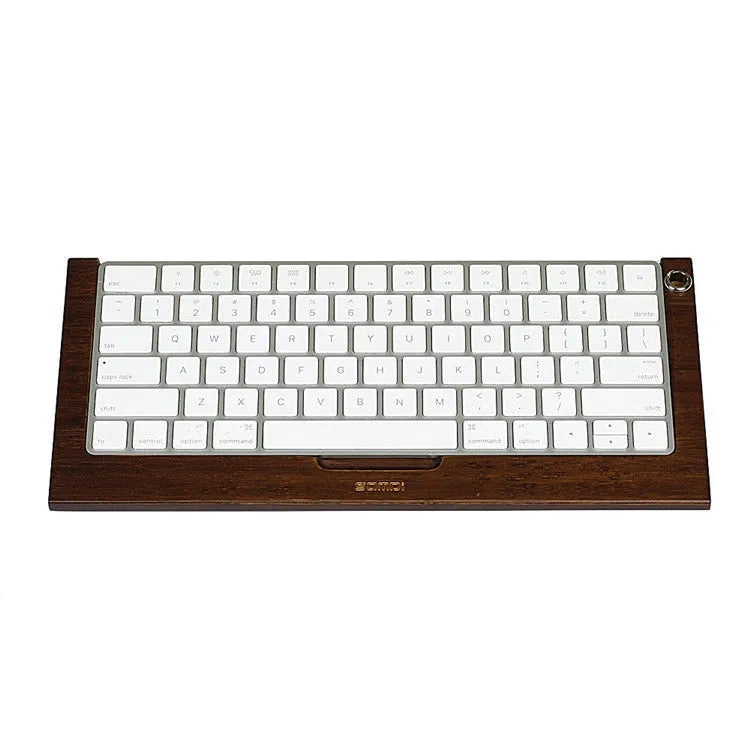 Bamboo Apple Bluetooth keyboard carrier stand for Generation 2 keyboard