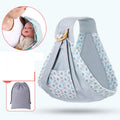 Baby carrier oblique front hold in pure cotton and mesh fabric supports 60kg for newborns to 36 months