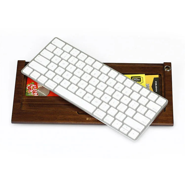Bamboo Apple Bluetooth keyboard carrier stand for Generation 2 keyboard