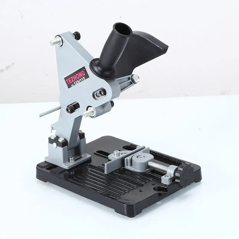 Alloy angle grinder mounting bracket with 125mm length for industrial workshop use