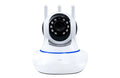 Intelligent rotary head shaker wifi camera with three antennas and night vision for 1080P home monitoring
