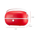 Portable electric lunch box with stainless steel inner tank in green colour option