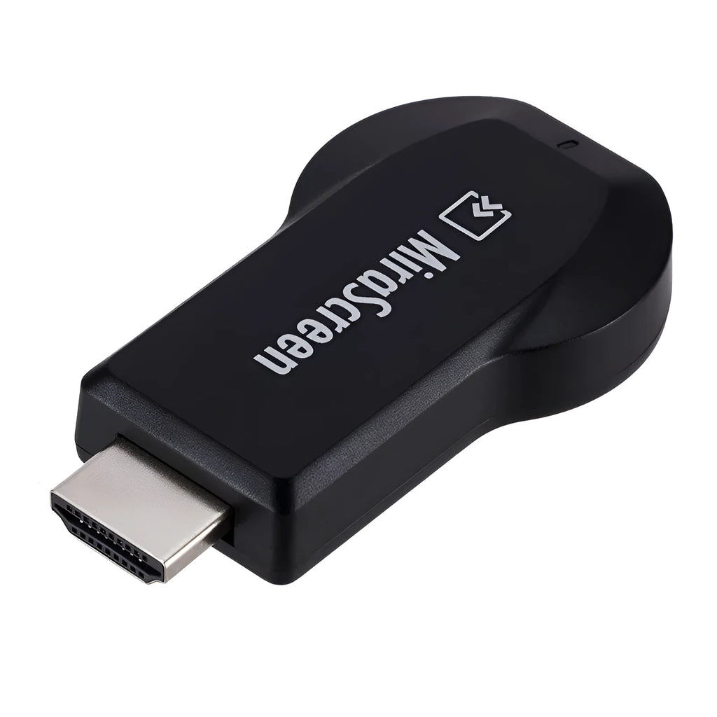 Mirascreen 2.4G WiFi push treasure HDMI adapter card in black for screen mirroring