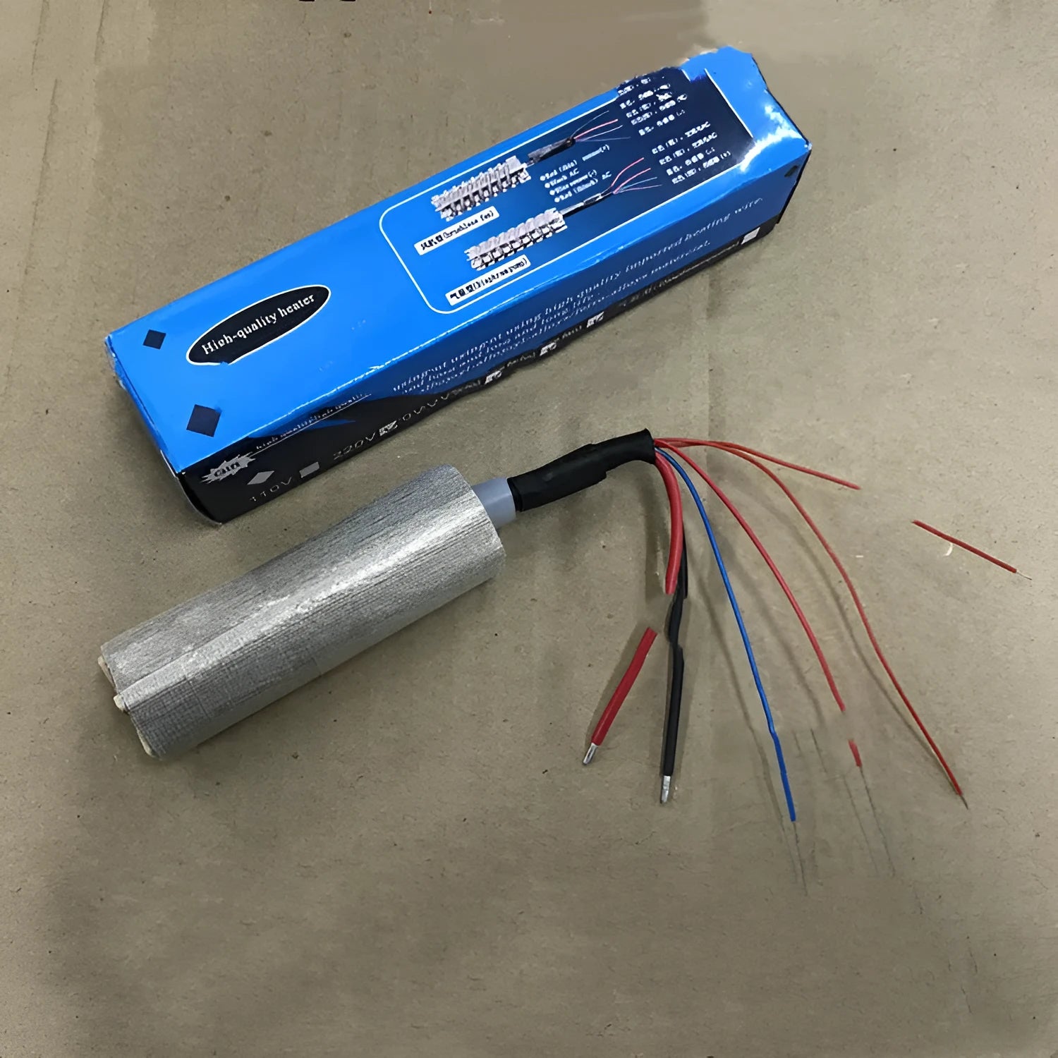 Cyclone 6-wire ceramic heating core for Yihua 858D hot air gun, 70mm length, 23mm diameter