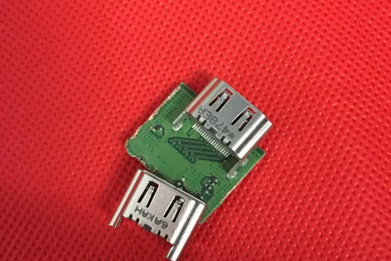 Original brand new PS4 HDMI interface socket V2 version with pure copper pins and plastic housing