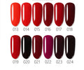 18ml phototherapy nail polish set with mixed colour resin gel bottles