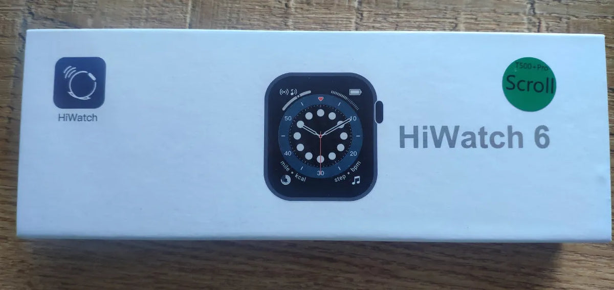 Smart watch with Bluetooth call and touch screen in blue colour