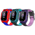 Z6 Q19 children's smartwatch in green showing 1.44-inch touch screen and wrist strap.