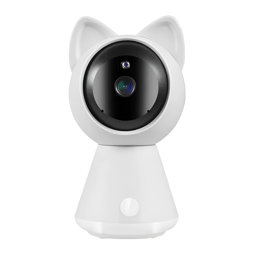 Wireless 1080P PTZ surveillance camera with rotation capability and infrared night vision