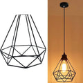 Black iron hanging chandelier with a modern simple design and adjustable retractable size for living room lighting.