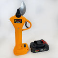 Double Silver electric branch shears with lithium batteries for fruit tree pruning