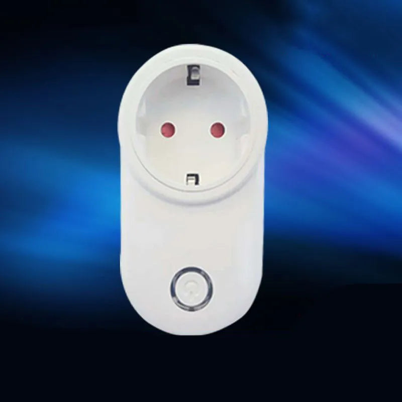 Smart socket model MR-C004 with EU/UK/US plug support and PC flame retardant housing